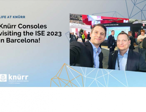 Knürr Consoles visiting the ISE 2023 in Barcelona