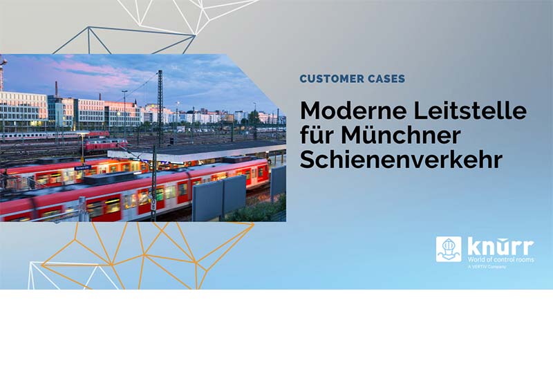 Moderne Leitstelle für den Münchner Schienenverkehr