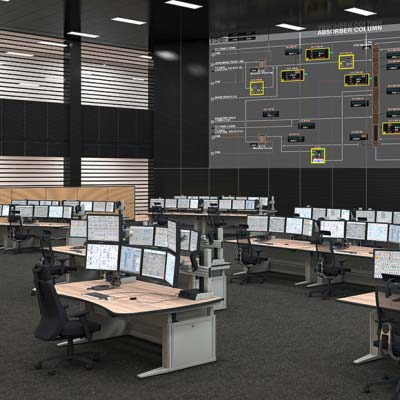 Knürr Consoles Control Room